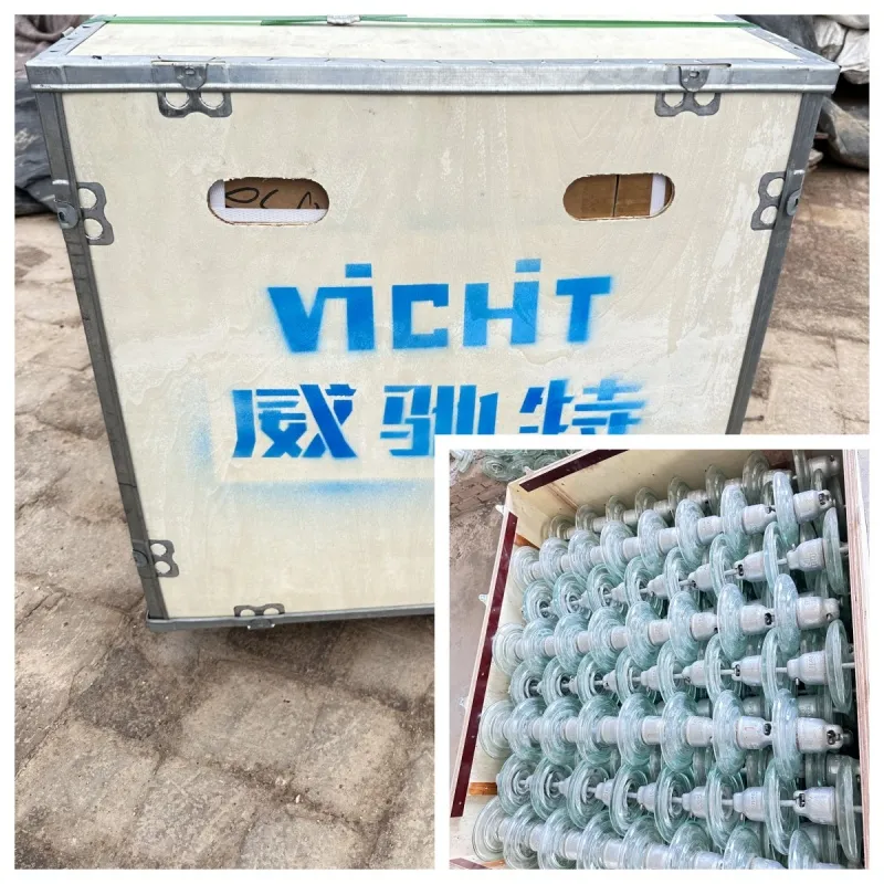 High-voltage glass insulators from Chine